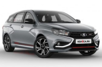 В Сети опубликовали рендеры спортивного универсала LADA Vesta SW Sport