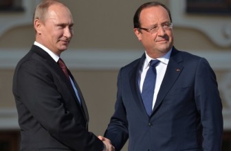 Путин встретился с Олландом — Обсудили Сирию и Украину