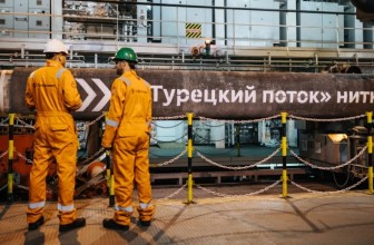 «Газпром» построил две трети морского участка «Турецкого потока»